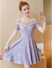 dress brukat sabrina D4811