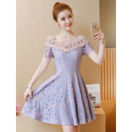 dress brukat sabrina D4811