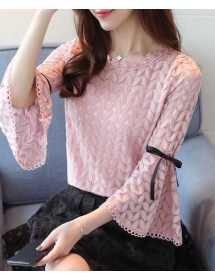 blouse brukat korea T4331