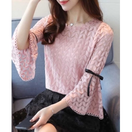 blouse brukat korea T4331