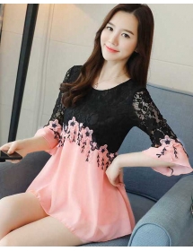 blouse korea T4335