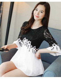 blouse korea T4336