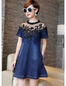 dress denim D4817