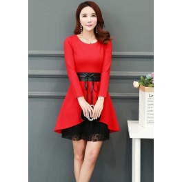 dress korea D4819