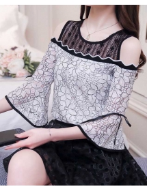 blouse brukat korea T4346