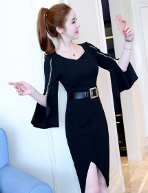 dress wanita import D4831