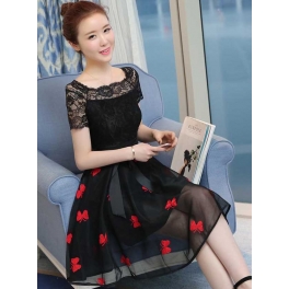 dress korea D4835