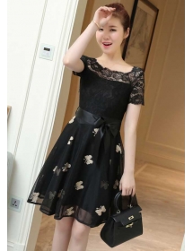 dress korea D4836