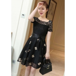 dress korea D4836