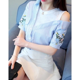 blouse korea T4366