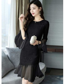 dress korea D4852