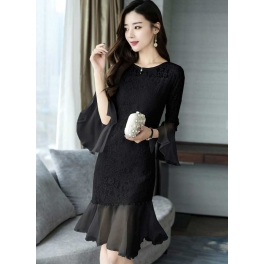 dress korea D4852