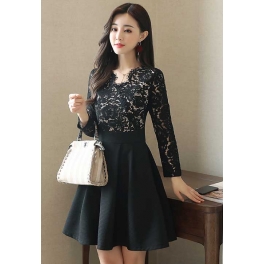 dress korea D4854