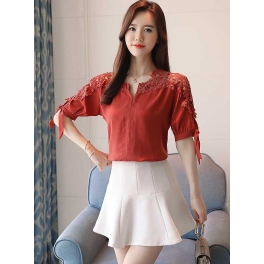 blouse korea T4383