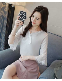 blouse korea T4387