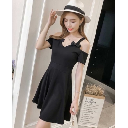 dress wanita import D4882