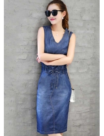 dress denim import D4888