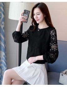 blouse brukat korea T4408