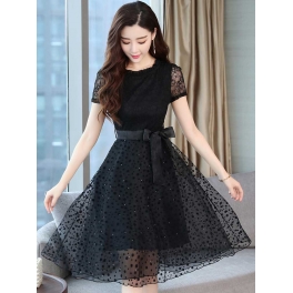 dress korea D4892