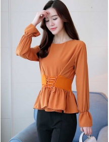 blouse korea T4452