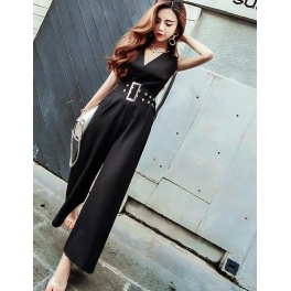 jumpsuit wanita import D4923