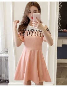 dress wanita import D4924