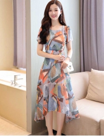 dress korea D4942