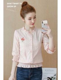 blouse korea T4485