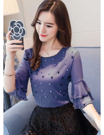 blouse korea T4493