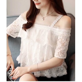 blouse brukat korea T4497