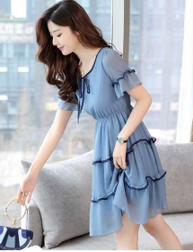 dress korea D4957