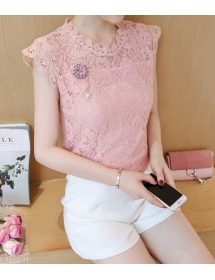 blouse brukat korea T4502