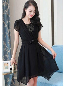 dress korea D4983