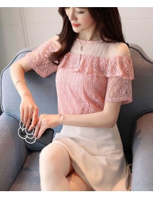 blouse brukat korea T4527