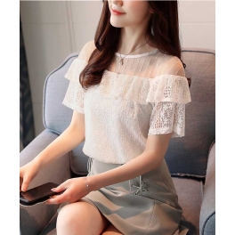 blouse brukat korea T4528