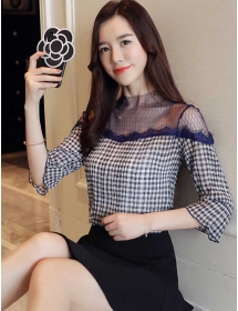 blouse korea T4539