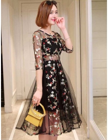 dress korea D5005