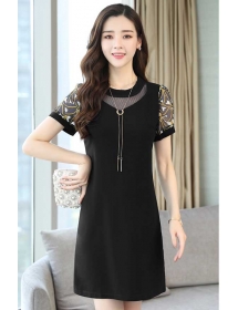 dress wanita import D5018