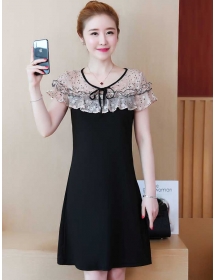 dress wanita import D5019