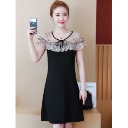 dress wanita import D5019