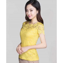 blouse brukat korea T4569