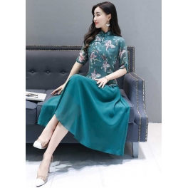 setelan cheongsam D5035