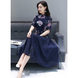 setelan cheongsam D5036