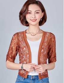 cardigan brukat T4605