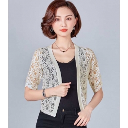 cardigan brukat T4606