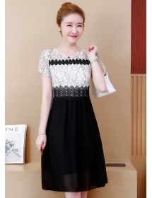 dress wanita import D5057