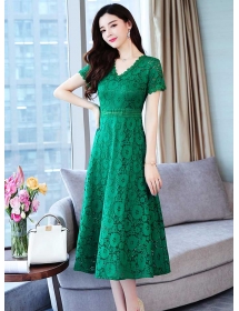 midi dress korea D5059