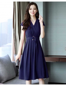 midi dress korea D5060