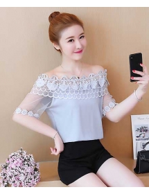 blouse korea T4617