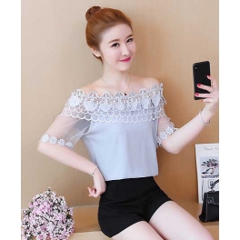 blouse korea T4617